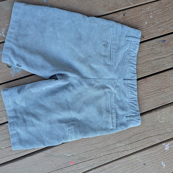 Volcom Corduroy Gray Shorts - Picture 4 of 5